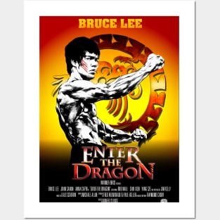 Be Water Lee Legend Bruce Movie Jeet Kune Do Posters and Art